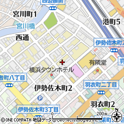 神奈川県横浜市中区福富町東通周辺の地図