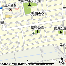 千葉県市原市光風台1丁目218周辺の地図