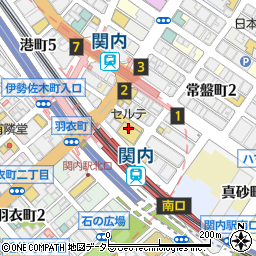 横浜銀行関内駅前セルテ ＡＴＭ周辺の地図