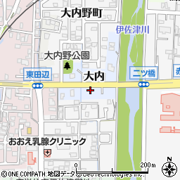 京都府舞鶴市大内10周辺の地図