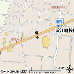 鳥取県米子市淀江町佐陀712-1周辺の地図