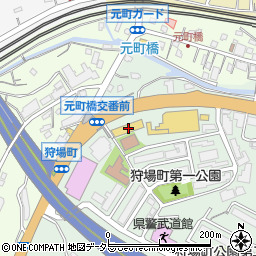 スズキ自販神奈川スズキアリーナ狩場周辺の地図