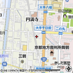 京都府舞鶴市引土311周辺の地図