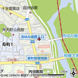 小井土こんにゃく店周辺の地図
