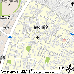 鳥取県米子市旗ヶ崎9丁目9周辺の地図