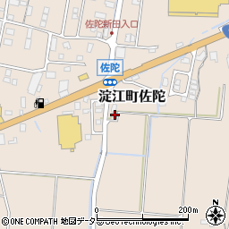 鳥取県米子市淀江町佐陀842周辺の地図