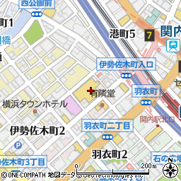 濱うさぎ　カトレヤプラザ伊勢佐木町店周辺の地図