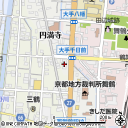 京都北都信用金庫舞鶴中央支店周辺の地図