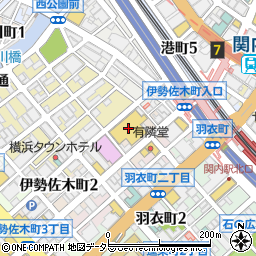 京急ストア　グロッサリーマーケット伊勢佐木町店周辺の地図