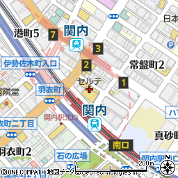 はま寿司関内セルテ店周辺の地図