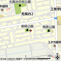 千葉県市原市光風台1丁目周辺の地図