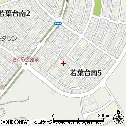 鳥取県鳥取市若葉台南5丁目4-21周辺の地図