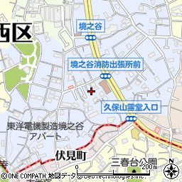 神奈川県横浜市西区境之谷78周辺の地図