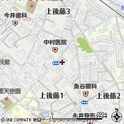三島産業有限会社　ＤＤ上後藤ＳＳ周辺の地図