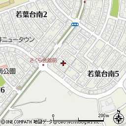 鳥取県鳥取市若葉台南5丁目3-17周辺の地図