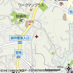 神奈川県厚木市愛名1191-2周辺の地図