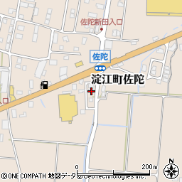 鳥取県米子市淀江町佐陀719-18周辺の地図