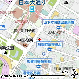 三晃金属工業株式会社横浜支店周辺の地図