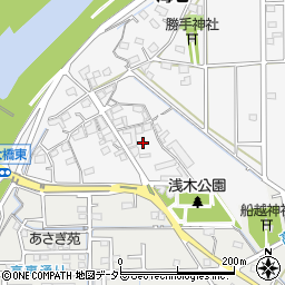 岐阜県本巣市海老48周辺の地図