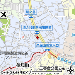 神奈川県横浜市西区境之谷66周辺の地図