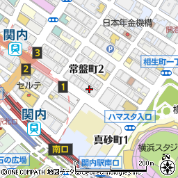 横浜信用金庫　本店営業部営業・融資・外国為替課周辺の地図
