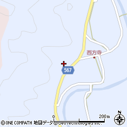 京都府舞鶴市西方寺270周辺の地図