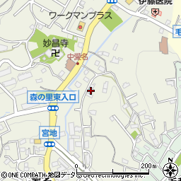 神奈川県厚木市愛名1191-1周辺の地図