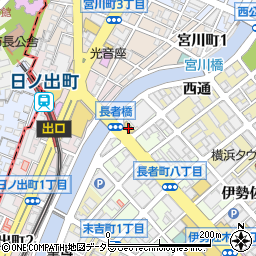 神奈川ダイハツ販売本社周辺の地図