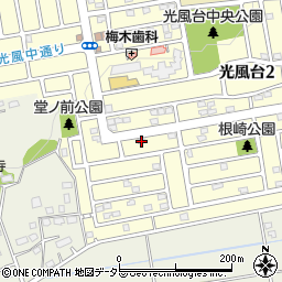 千葉県市原市光風台1丁目172周辺の地図