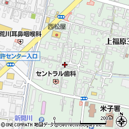 米子学院　本部周辺の地図