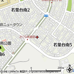鳥取県鳥取市若葉台南5丁目3-15周辺の地図