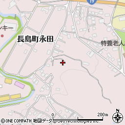 岐阜県恵那市長島町永田372-1周辺の地図