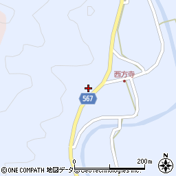京都府舞鶴市西方寺271周辺の地図