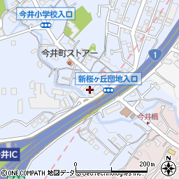 神奈川県横浜市保土ケ谷区今井町41周辺の地図