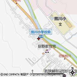 福井県三方上中郡若狭町熊川33-1周辺の地図