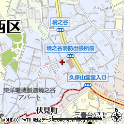 神奈川県横浜市西区境之谷68周辺の地図