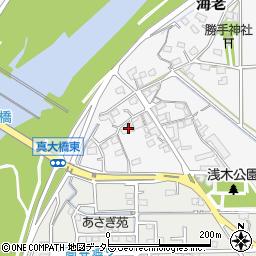 岐阜県本巣市海老432周辺の地図