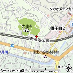 神奈川県横浜市保土ケ谷区霞台16周辺の地図