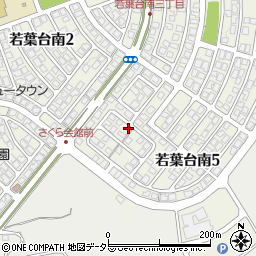 鳥取県鳥取市若葉台南5丁目4-18周辺の地図
