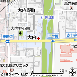 京都府舞鶴市大内21周辺の地図