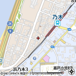 ハピネライフケア 松江支社周辺の地図