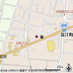 鳥取県米子市淀江町佐陀702-3周辺の地図