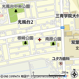 千葉県市原市光風台1丁目309周辺の地図