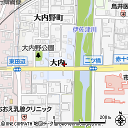 京都府舞鶴市大内23周辺の地図