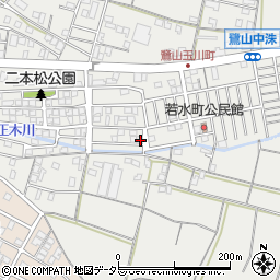 岐阜県岐阜市月見町周辺の地図
