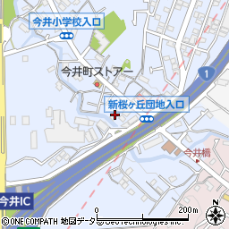 神奈川県横浜市保土ケ谷区今井町44周辺の地図