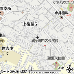 中尾塾周辺の地図