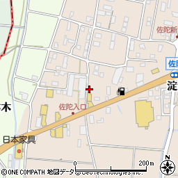 鳥取県米子市淀江町佐陀697-3周辺の地図