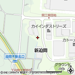 新迫間西公園周辺の地図