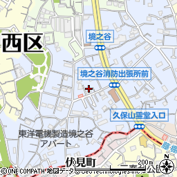 神奈川県横浜市西区境之谷70-4周辺の地図